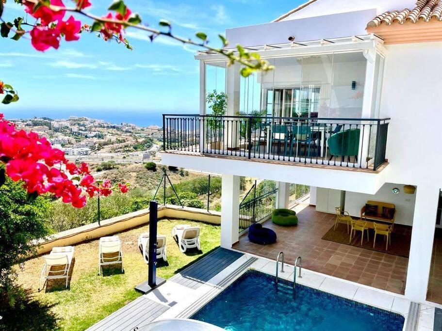 Mirador Panoramic Sea Views - Private Villa Mijas Exterior photo