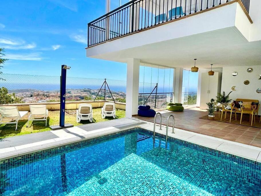 Mirador Panoramic Sea Views - Private Villa Mijas Exterior photo
